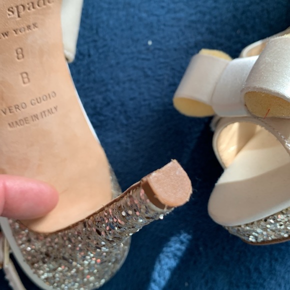 Kate spade glitter and bow heels - Picture 16 of 16